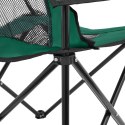 NC3302 KRZESŁO TURYSTYCZNE ZIELONO-CZARNY NILS CAMP