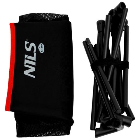 NC3320 KRZESŁO SKŁADANE ULTRALIGHT CZARNE NILS CAMP