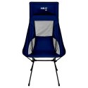 NC3322 KRZESŁO SKŁADANE ULTRALIGHT GRANATOWE NILS CAMP