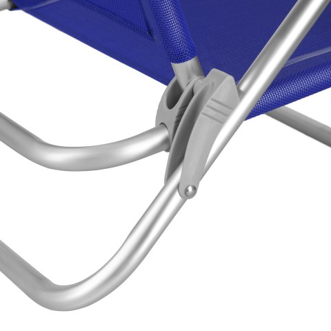 NC3502 KRZESŁO TURYSTYCZNE SKŁADANE NIEBIESKO-SZARE NILS CAMP