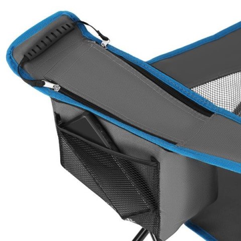 NC3706 KRZESŁO TURYSTYCZNE SZARE NILS CAMP