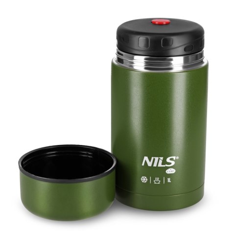 NC3802 TERMOS OBIADOWY 1000ML ZIELONY NILS CAMP
