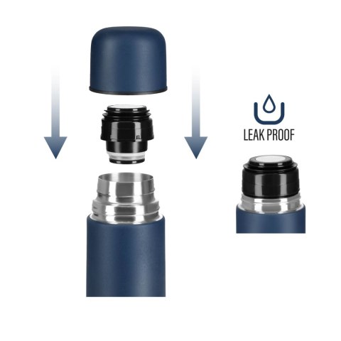 NC3804 TERMOS TURYSTYCZNY 1000 ML NIEBIESKI NILS CAMP