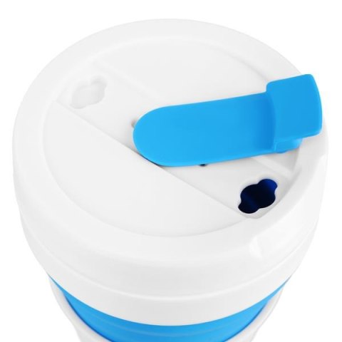 NC4103 KUBEK SILIKONOWY SKŁADANY 475ML NIEBIESKI NILS CAMP