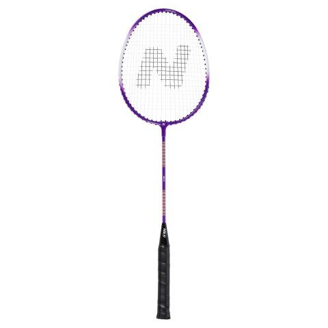 NRZ2053 ALUMINIUM / ZESTAW DO BADMINTONA 2 RAKIETY + 3 LOTKI + POKROWIEC NILS