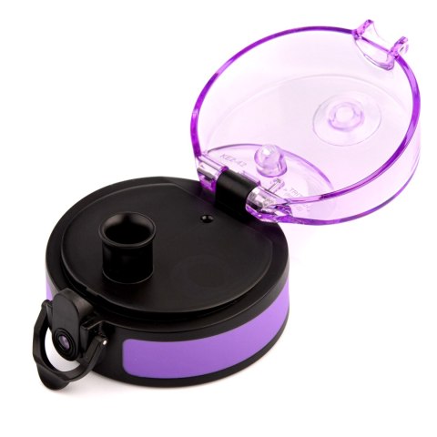 Bidon sportowy Meteor 1000 ml fioletowy/błękitny