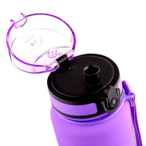 Bidon sportowy Meteor 1000 ml fioletowy/błękitny