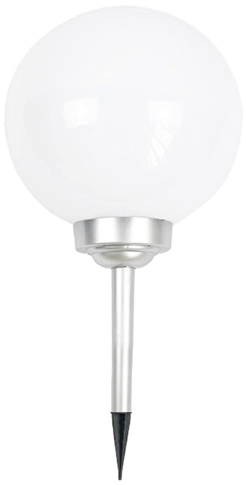 LAMPA SOLARNA KULA MLECZNA 30x62CM