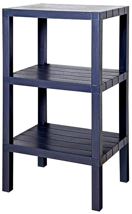 MODUŁ Decobella 3 półki ANTRACYT/ 38x29x74/