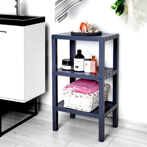 MODUŁ Decobella 3 półki ANTRACYT/ 38x29x74/