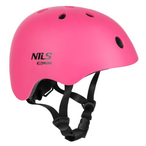 MT301 KASK RÓŻOWY S(52-56CM) NILS EXTREME