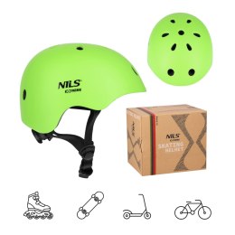 MT301 KASK ZIELONY XS(48-52CM) NILS EXTREME