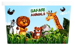 STAFI BOX Z POKRYWĄ I MOTYWEM 18 LT