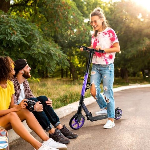 HM124T VIOLET HULAJNOGA Z HAMULCEM TARCZOWYM NILS EXTREME