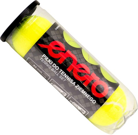 PIŁKA TENIS ZIEMNY ENERO ACADEMY 3SZT