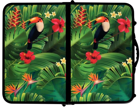 STOLIK TURYSTYCZNY 60x45x25-56CM FLOWER