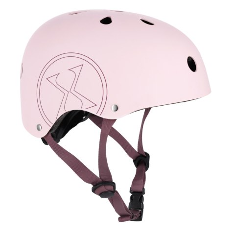 MTW001-1 KASK CIEMNO-RÓŻOWY ROZM. S(52-56CM) NILS EXTREME