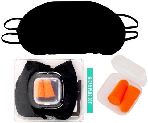 ZESTAW DO SPANIA OPASKA NA OCZY I STOPERY