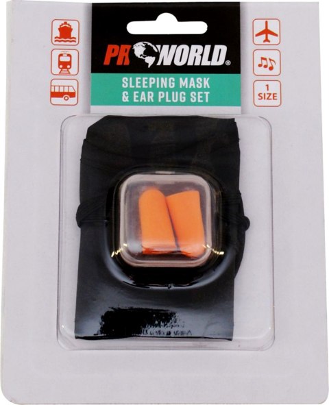 ZESTAW DO SPANIA OPASKA NA OCZY I STOPERY