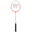 ALUMTEC 330K ZESTAW RAKIET DO BADMINTONA NIEBIESKI+ORANGE WISH