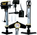 POMPKA WARSZTATOWO ROWEROWA DUNLOP 230Psi (16Bar) Z MANOMETREM SZARA