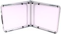 STOLIK TURYSTYCZNY SKŁADANY KEMPINGOWY 120X60X70/62/55CM SZARY