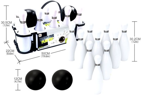 ZESTAW SPORTOWY DO GRY W KRĘGLE 30CM