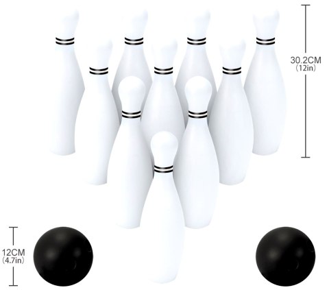 ZESTAW SPORTOWY DO GRY W KRĘGLE 30CM