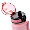 Bidon sportowy Meteor 350 ml różowy/turkusowy
