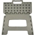 STOŁEK TABORET ANTYPOŚLIZGOWY SKŁADANY SZARY