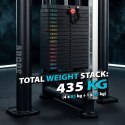 ARGOS BRAMA DO ĆWICZEŃ Z WYCIĄGIEM I STOSEM WIELOSTANOWISKOWA COMMERCIAL HMS