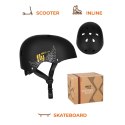 MTW001 FLY KASK ZŁOTY M(55-58CM) NILS EXTREME