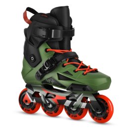 NA1601 ŁYŻWOROLKI SLALOMOWE SLAYD ZIELONE ROZM. 39 NILS EXTREME