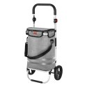 NC4305 WÓZEK NA ZAKUPY SKŁADANY PREMIUM 50L SZARY NILS