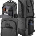 NC4503 PLECAK MIEJSKI Z USB SZARY NILS