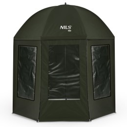 NC4701 PARASOL WĘDKARSKI Z PEŁNĄ OSŁONĄ NILS CAMP