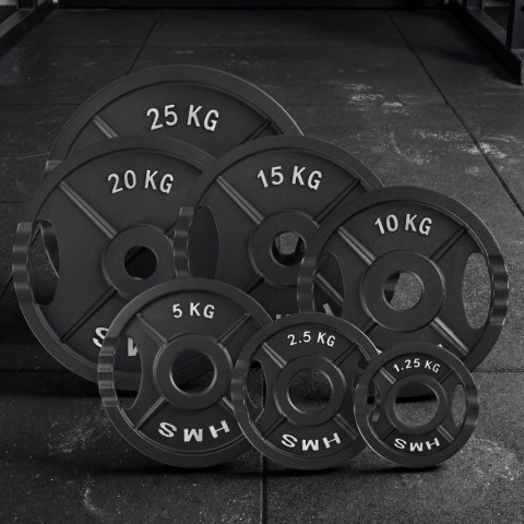 TOD15 TALERZ OLIMPIJSKI CZARNY 15 KG HMS
