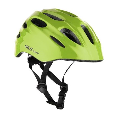 MTW01 LED ZIELONY ROZM. XS (43-49 cm) KASK NILS EXTREME