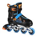 NA13808 ŁYŻWOROLKI COSMO NIEBIESKIE ROZM. M(34-37) NILS EXTREME