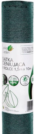 SIATKA CIENIUJĄCA 140G/M2 1.5X10M CIEMNO ZIELONA