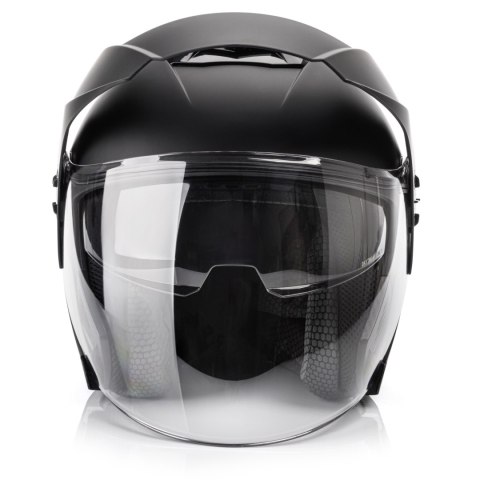 Kask motocyklowy Meteor Hekato M 57-58 cm czarny