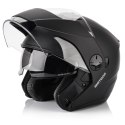 Kask motocyklowy Meteor Hekato M 57-58 cm czarny