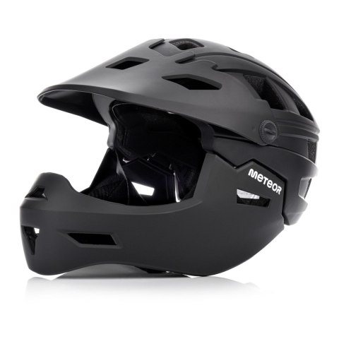 Kask rowerowy full-face Meteor Hydra M 55-58 cm czarny