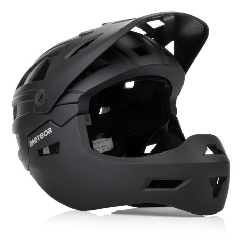 Kask rowerowy full-face Meteor Hydra M 55-58 cm czarny