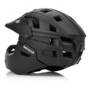 Kask rowerowy full-face Meteor Hydra M 55-58 cm czarny