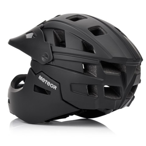 Kask rowerowy full-face Meteor Hydra M 55-58 cm czarny
