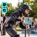 Kask rowerowy full-face Meteor Hydra M 55-58 cm czarny