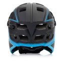 Kask rowerowy full-face Meteor Hydra S 51-55 cm czarny/niebieski